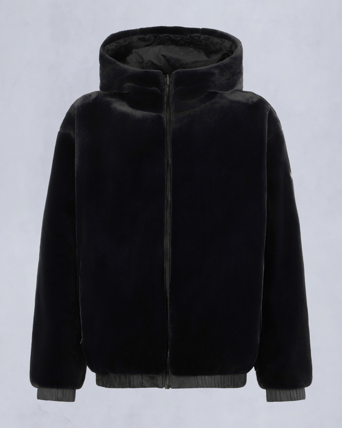 BORDEN REVERSIBLE BUNNY-BLACK/BLACK MONOGRAM