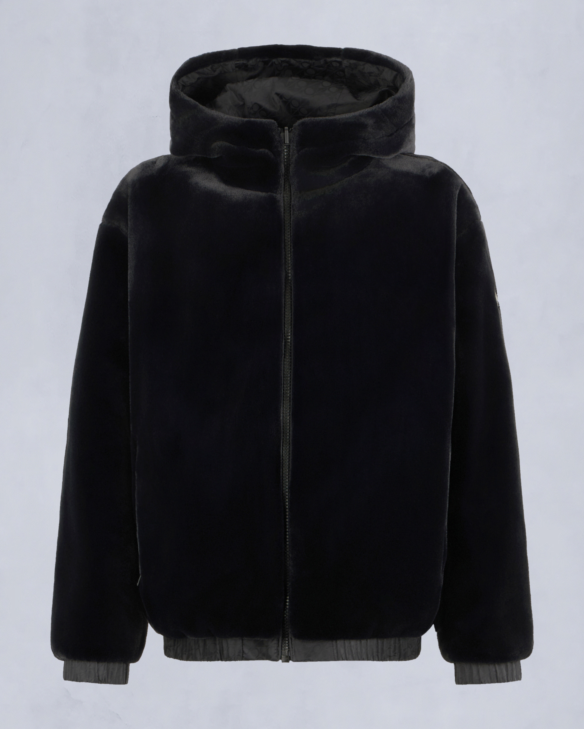 BORDEN REVERSIBLE BUNNY-BLACK/BLACK MONOGRAM