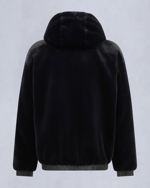BORDEN REVERSIBLE BUNNY-BLACK/BLACK MONOGRAM