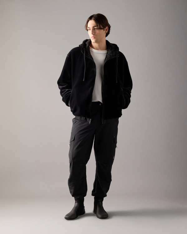 BORDEN BUNNY REVERSIBLE JACKET-BLACK MONOGRAM