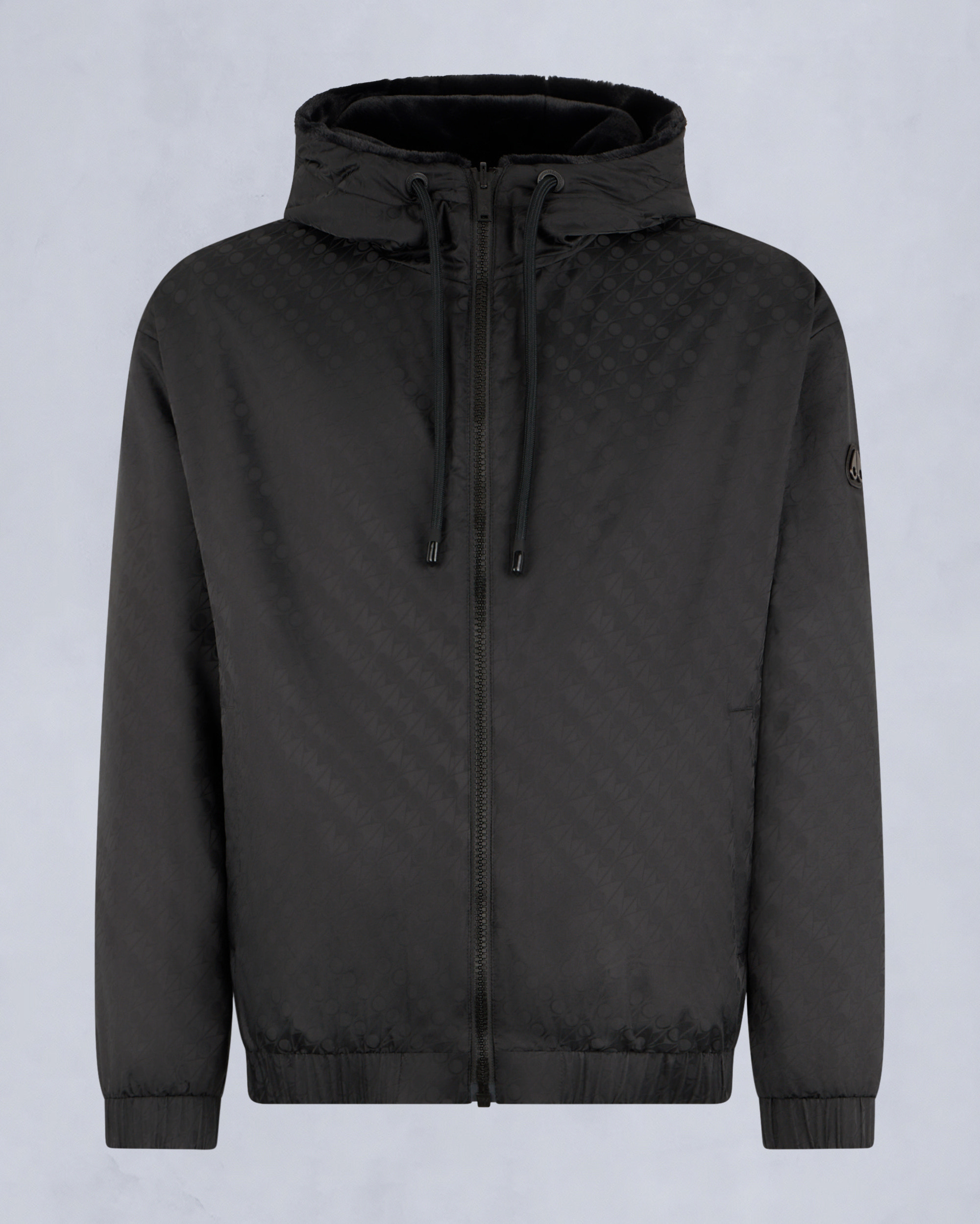 BORDEN REVERSIBLE BUNNY-BLACK/BLACK MONOGRAM