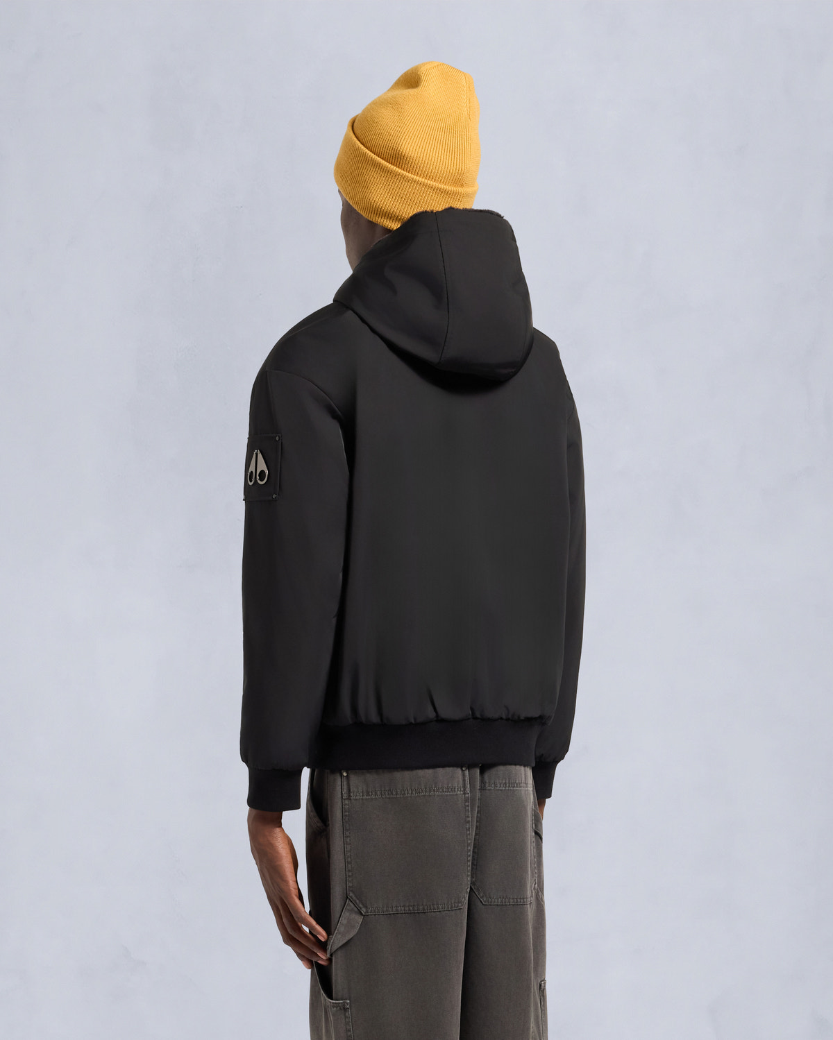 ROLAND REVERSIBLE BUNNY-BLACK