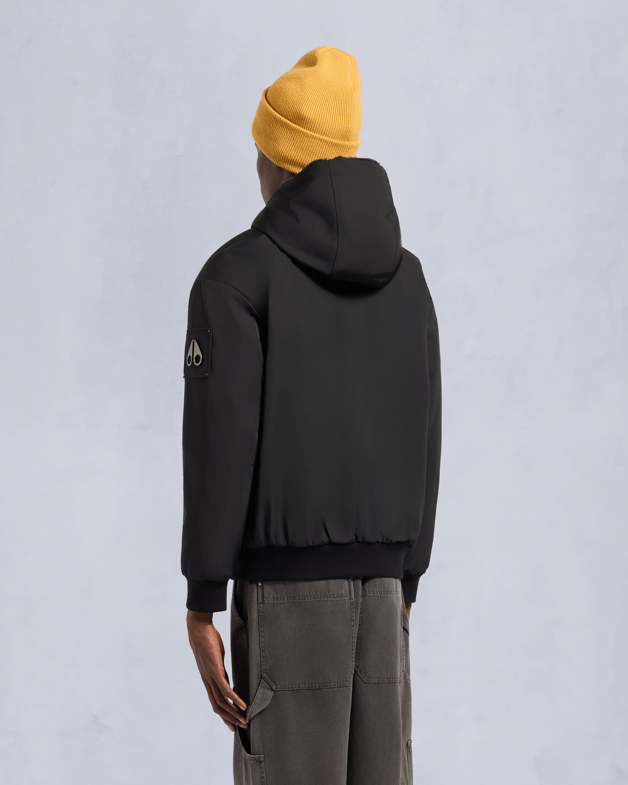 ROLAND REVERSIBLE BUNNY-BLACK