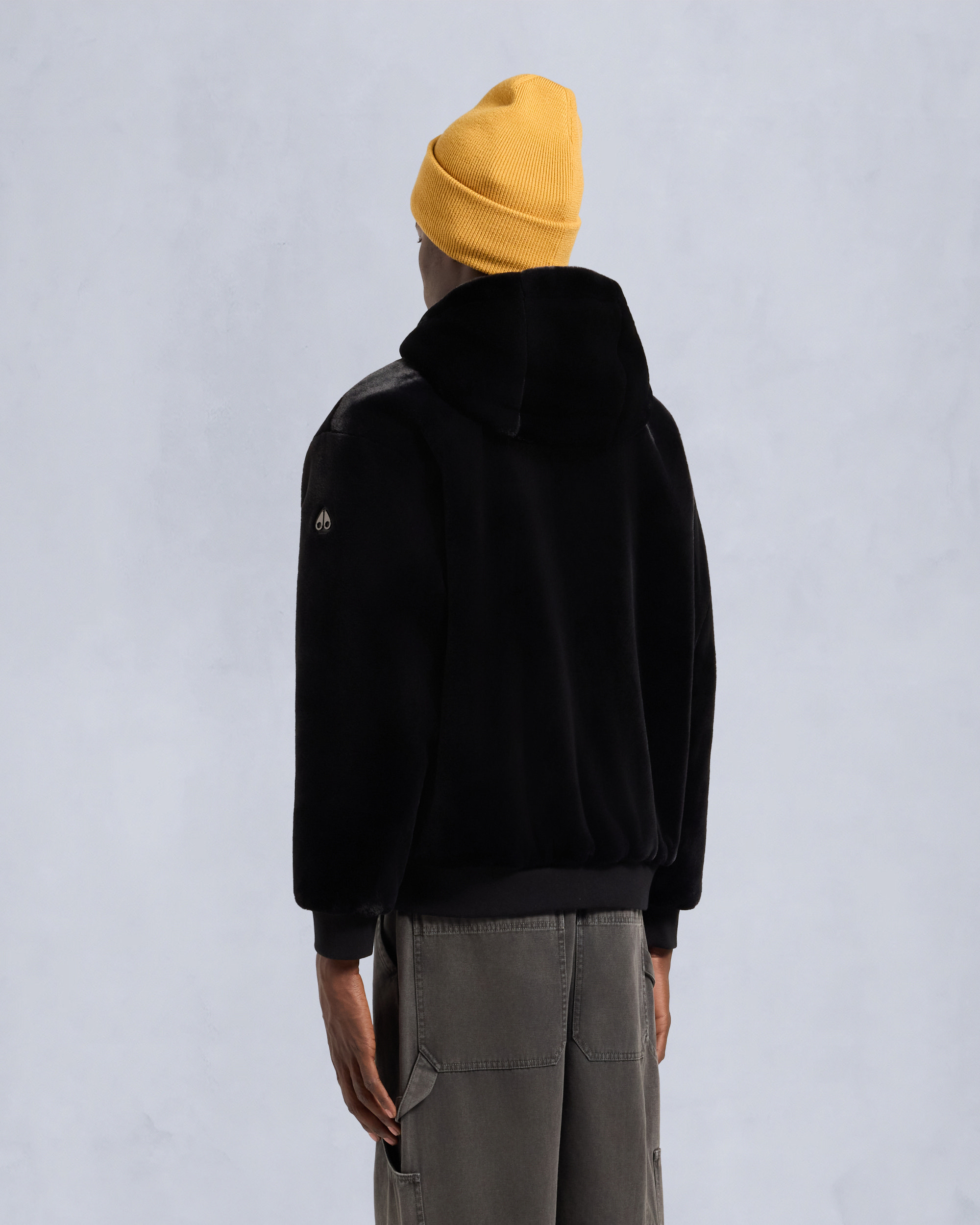 ROLAND REVERSIBLE BUNNY-BLACK
