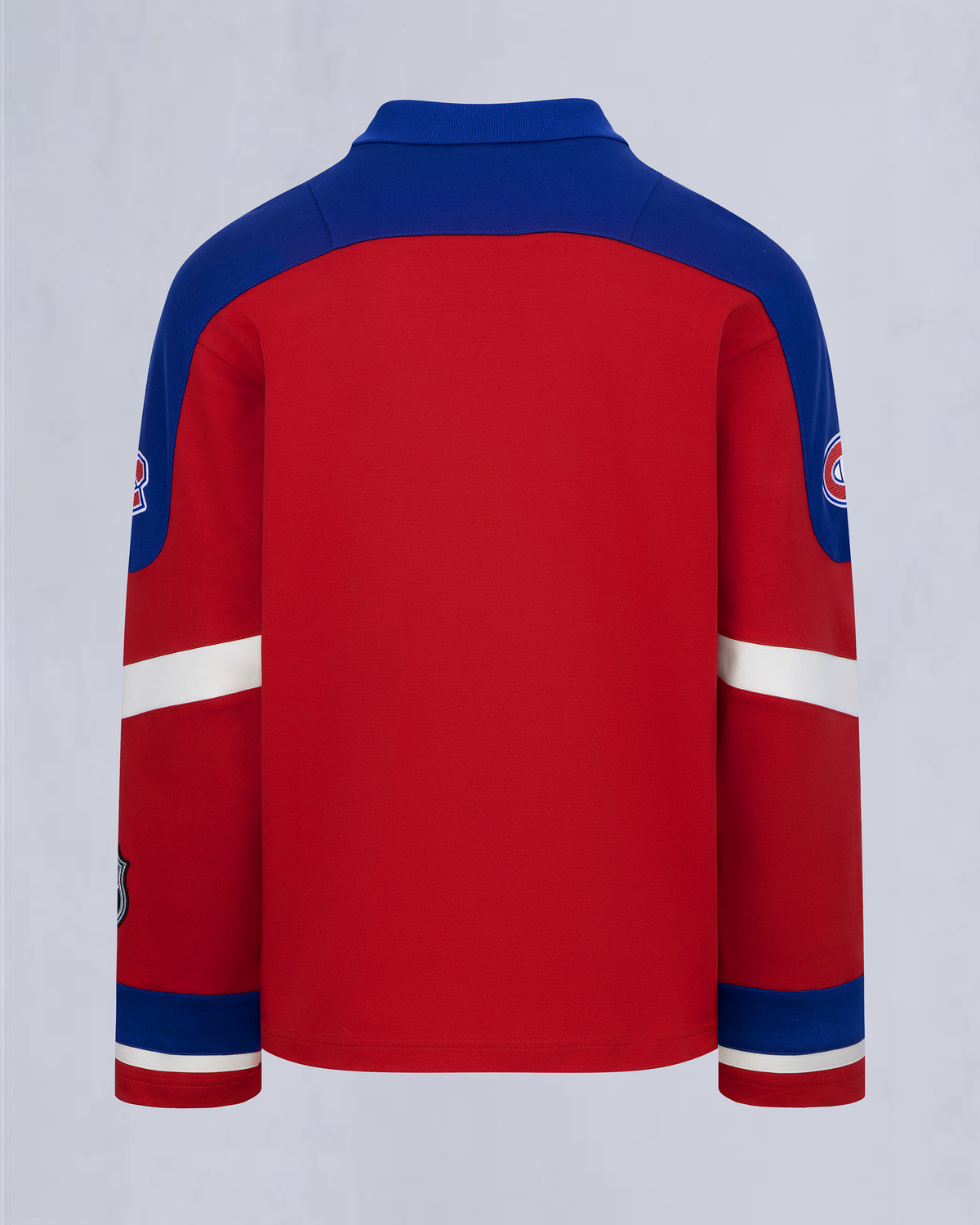NHL X MOOSE KNUCKLES CANADIENS POLO-CANADIEN RED/BLUE/BONE