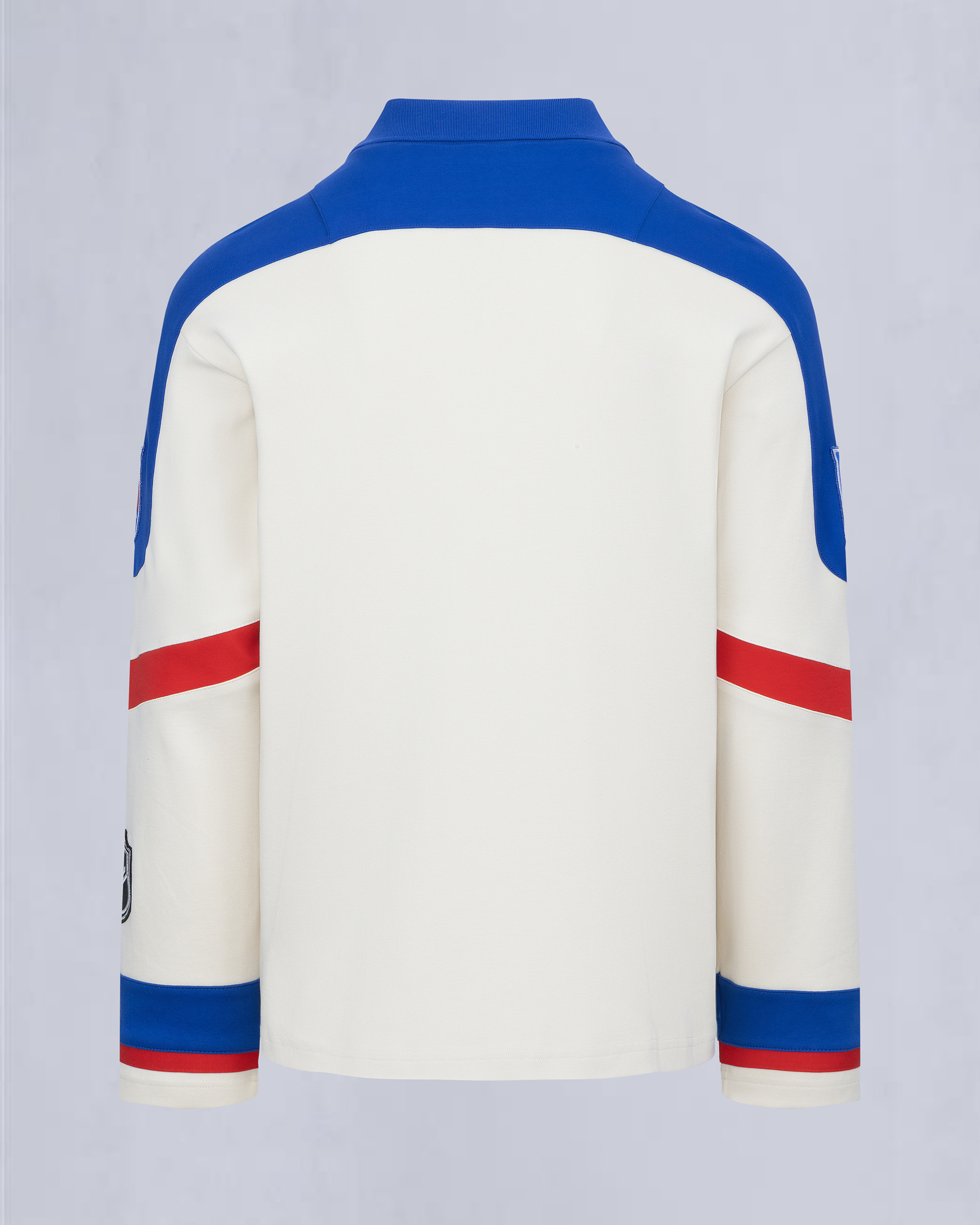 NHL X MOOSE KNUCKLES RANGERS JERSEY-BONE/RANGERS BLUE/RED