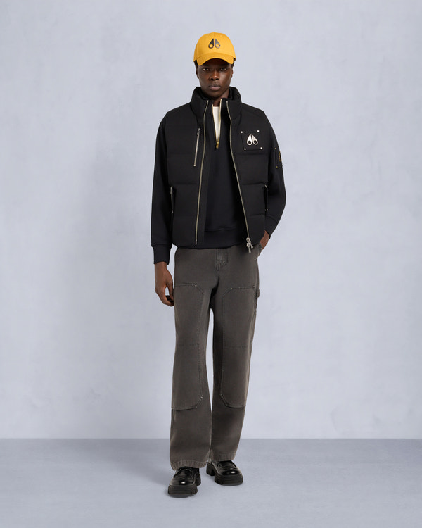 WESTMOUNT ORIGINAL TWO-TONE VEST-BLACKW/BLACK
