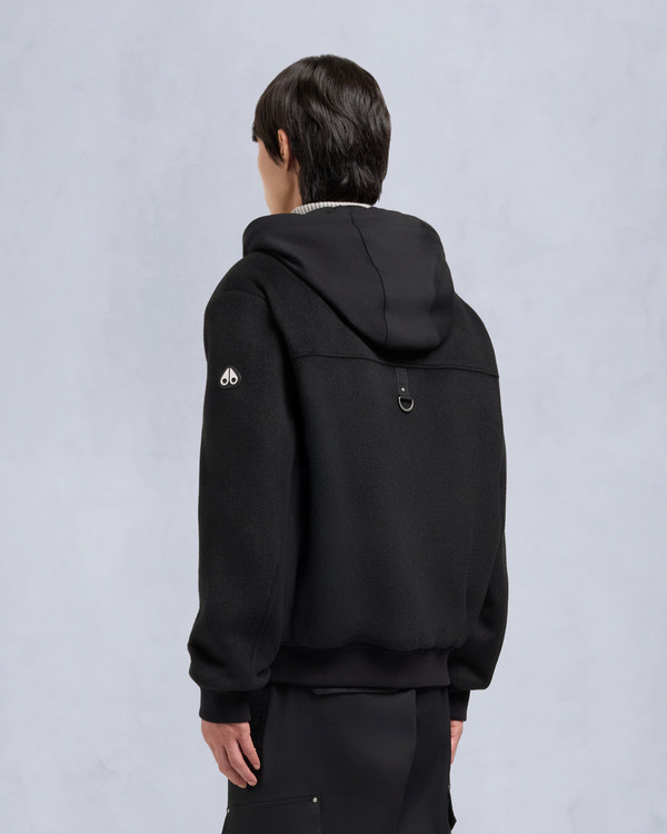 BLOUSON AVIATEUR ELLINGTON-NOIR/NOIR