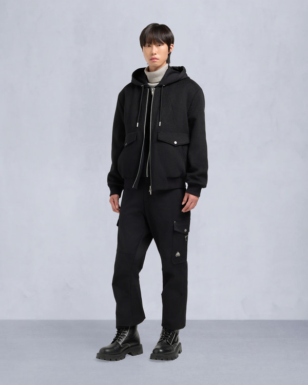 BLOUSON AVIATEUR ELLINGTON-NOIR/NOIR