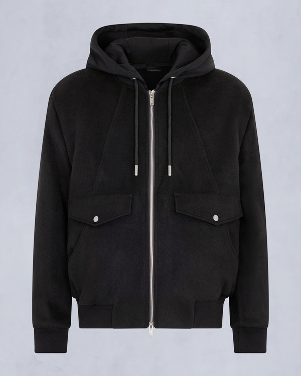 BLOUSON AVIATEUR ELLINGTON-NOIR/NOIR