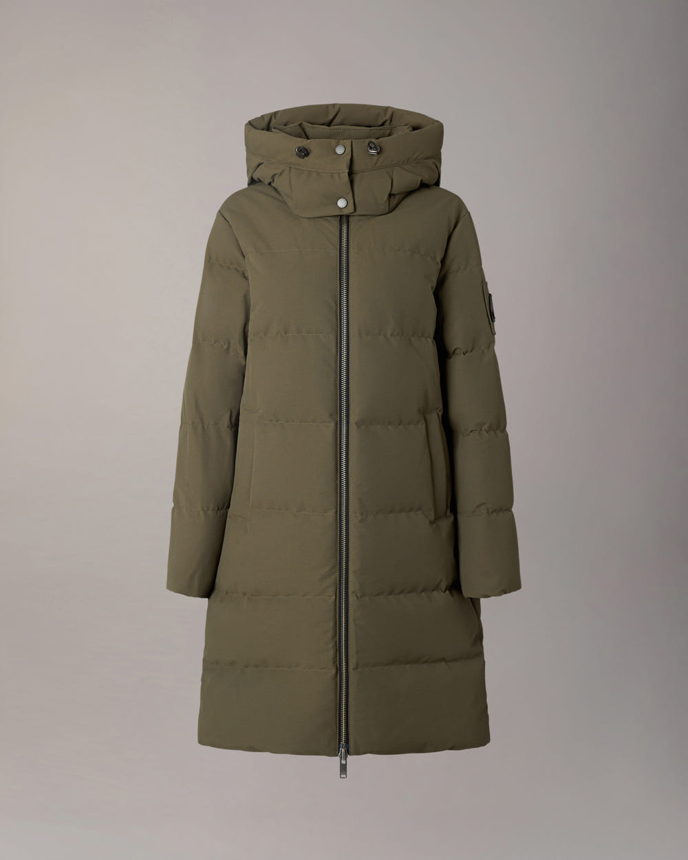 MANTEAU MATELASSÉ BANFF EN DUVET-CAFÉ