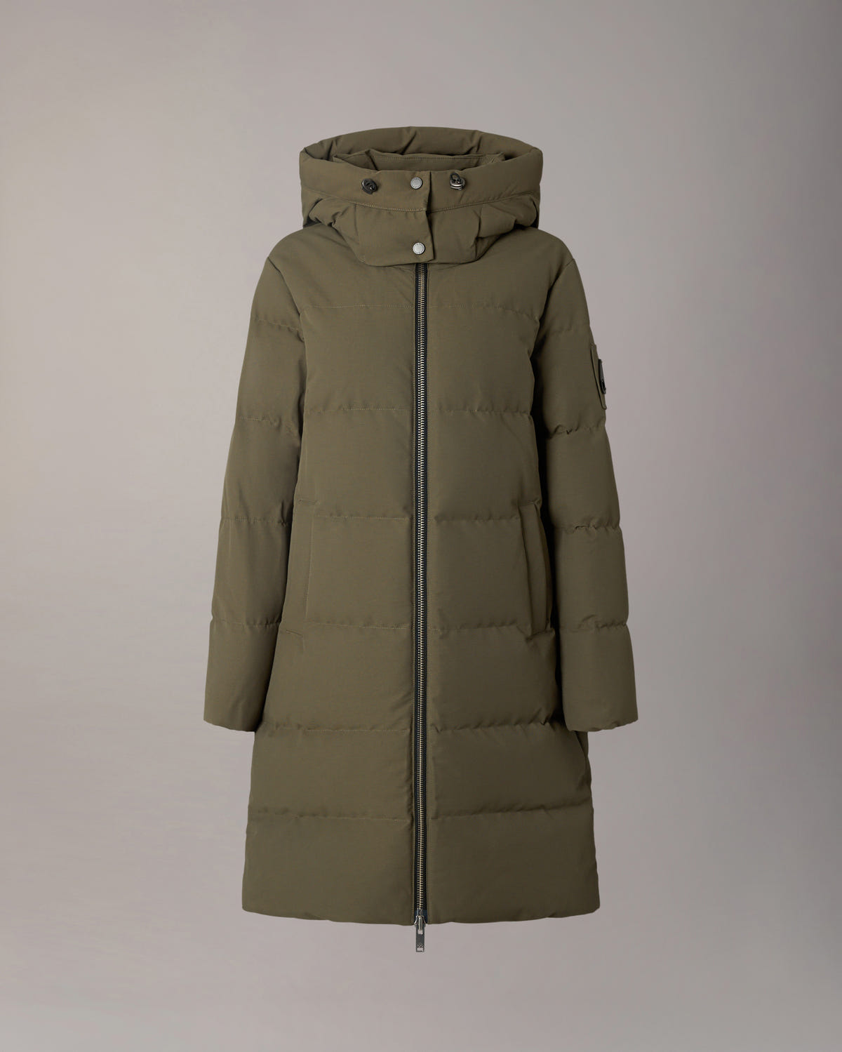 MANTEAU MATELASSÉ BANFF EN DUVET-CAFÉ