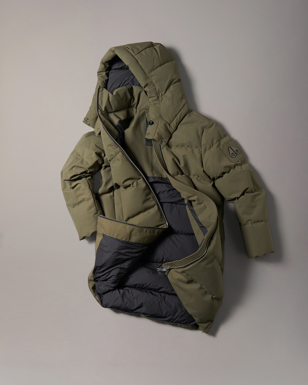 BANFF DOWN PARKA-COMBAT
