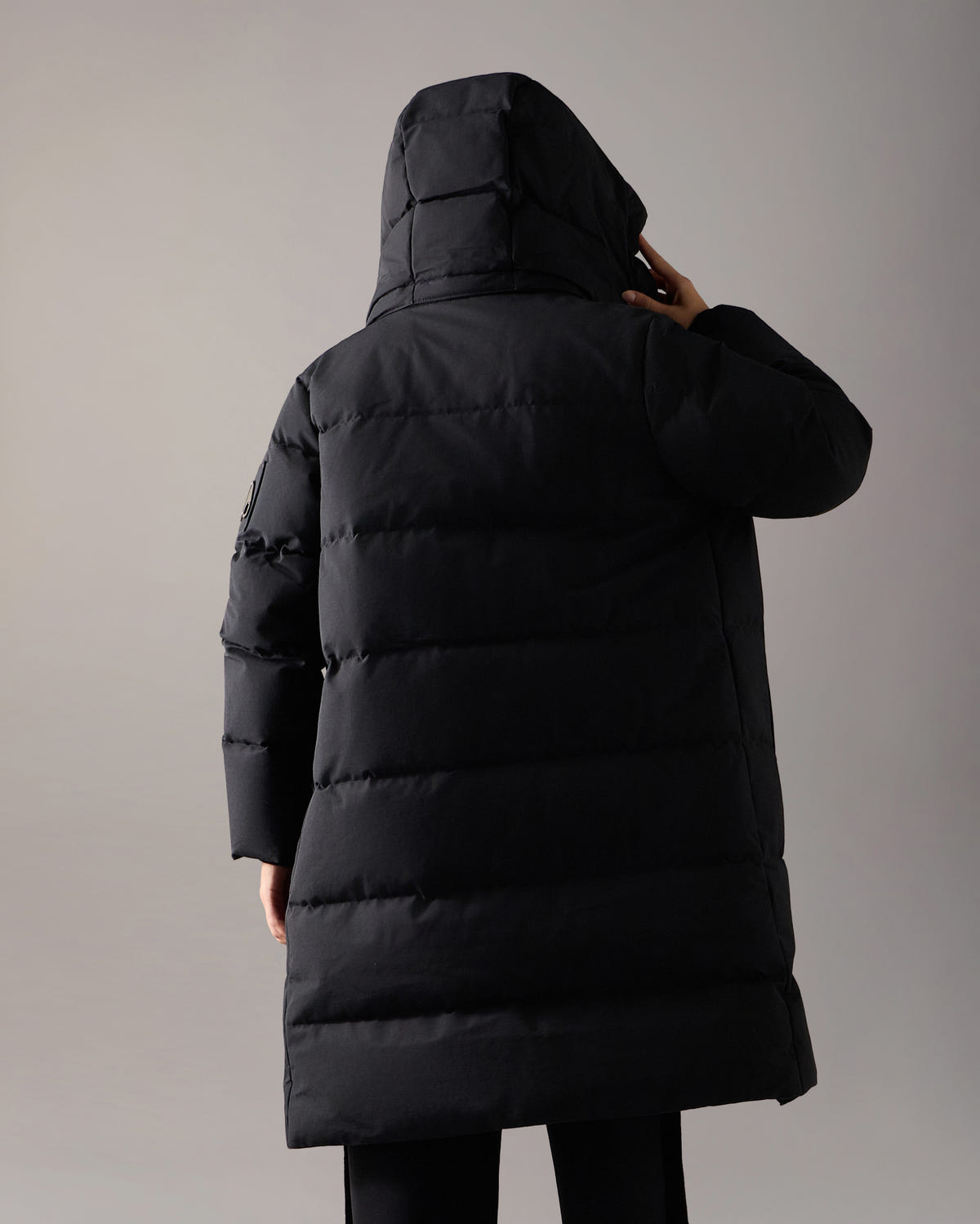 BANFF DOWN PARKA-BLACK