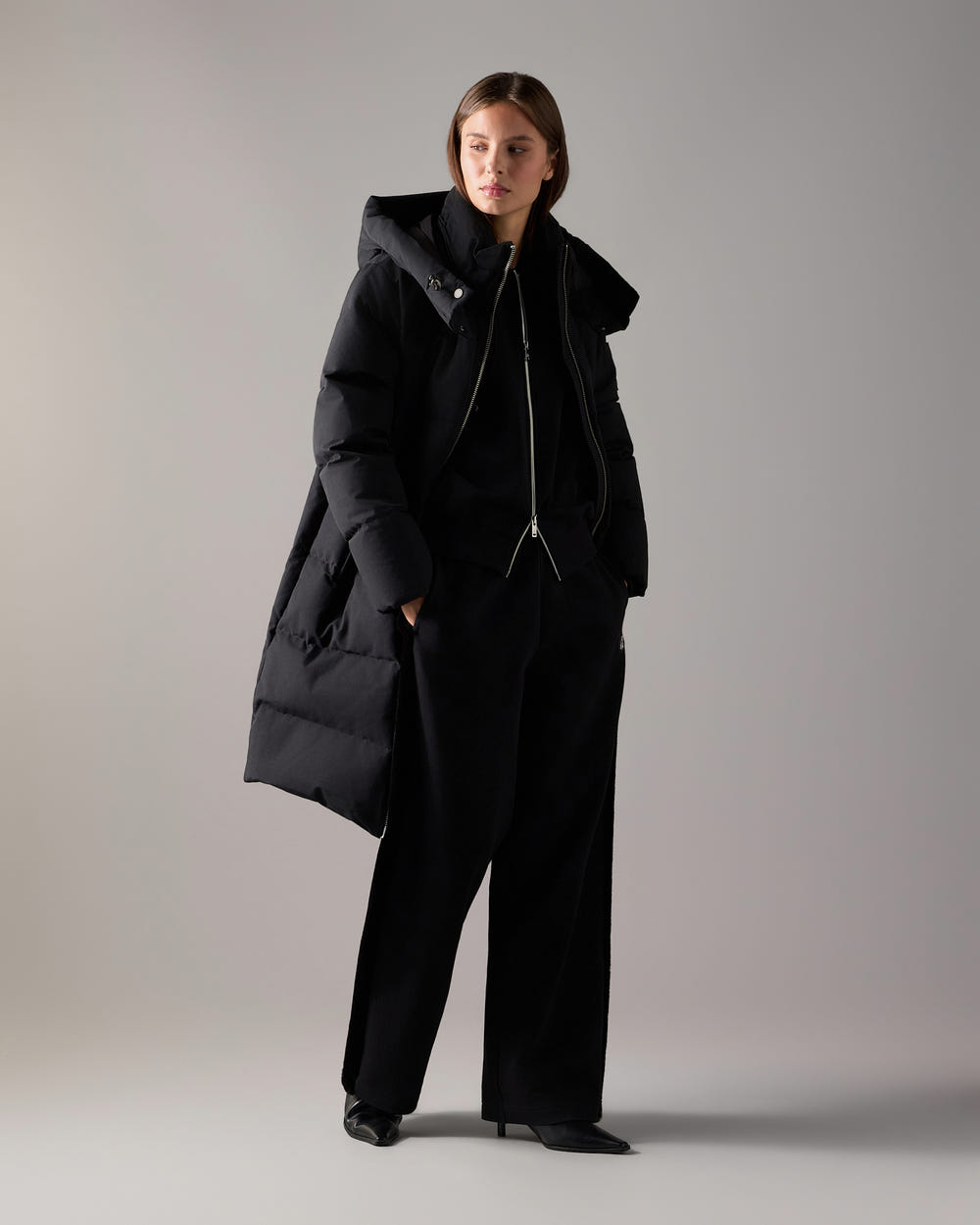 BANFF DOWN PARKA-BLACK