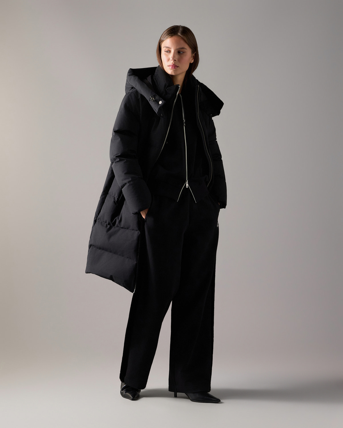 BANFF DOWN PARKA-BLACK