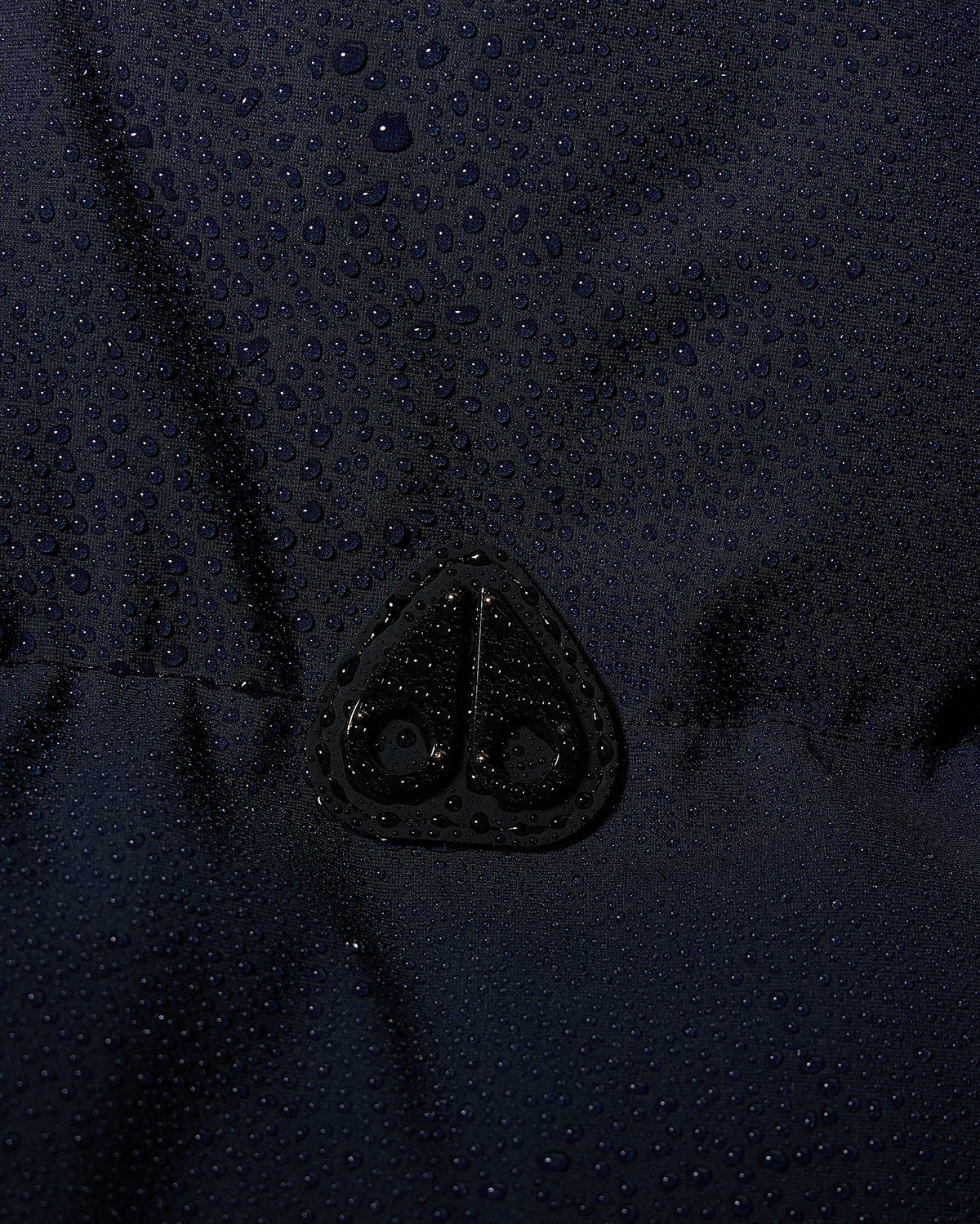 BLOUSON AVIATEUR EN DUVET SOHO-BLEU MARINE