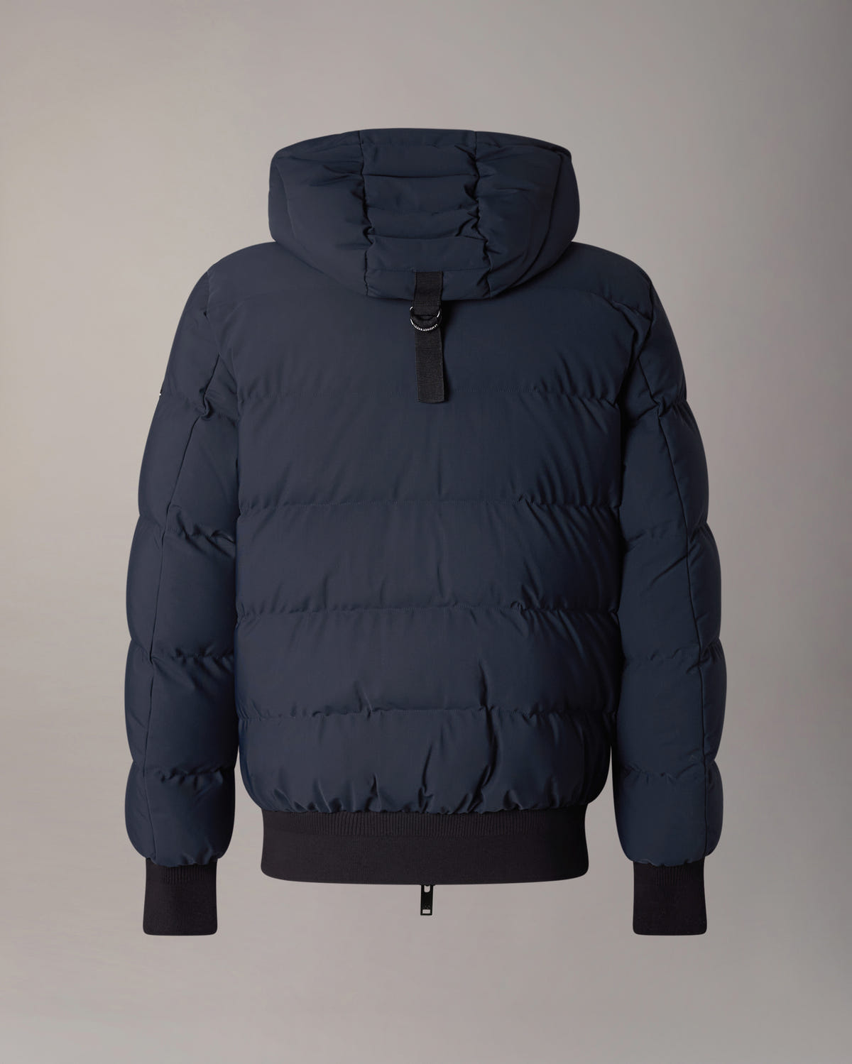BLOUSON AVIATEUR EN DUVET SOHO-BLEU MARINE