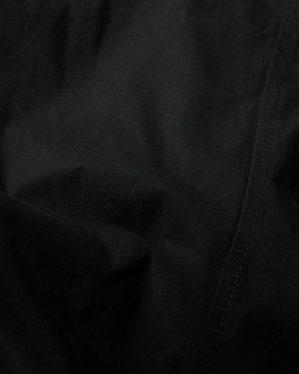 BLOUSON AVIATEUR EN DUVET ET FOURRURE PIONEER-SCHWARZ