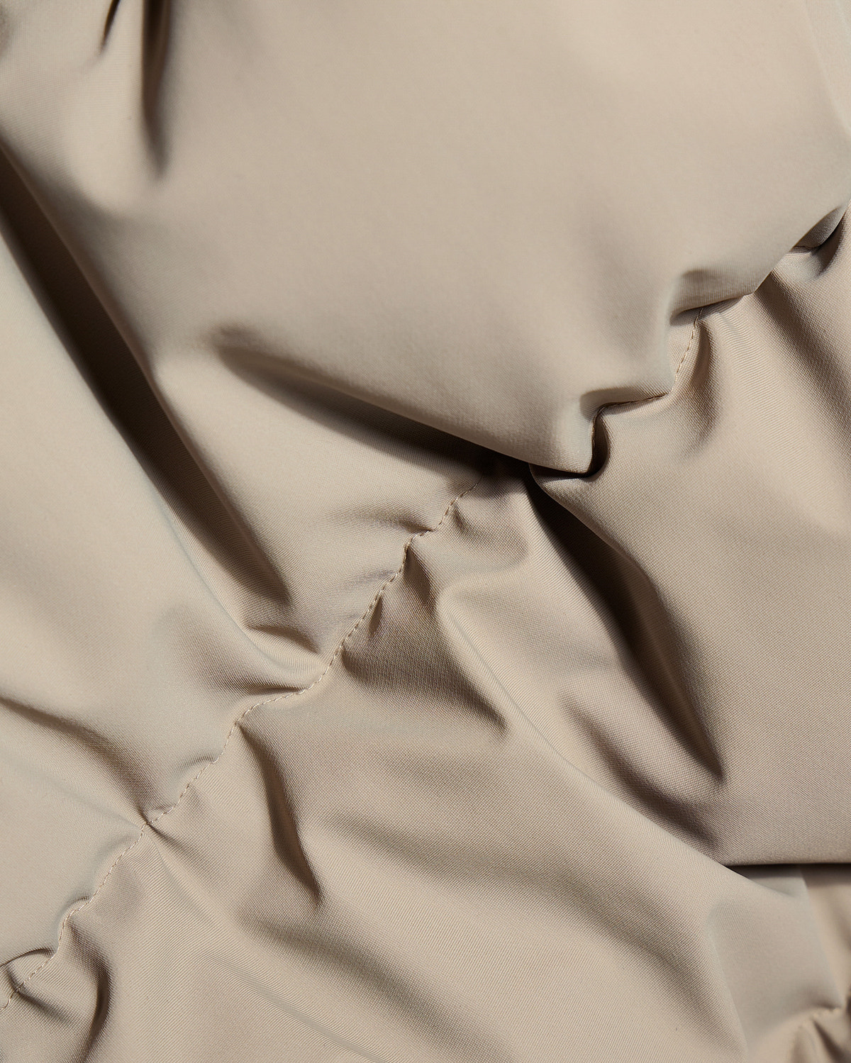 MANTEAU EN DUVET SOHO 3Q-CENDRÉ