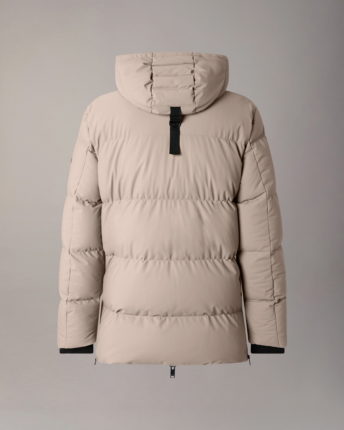 MANTEAU EN DUVET SOHO 3Q-CENDRÉ