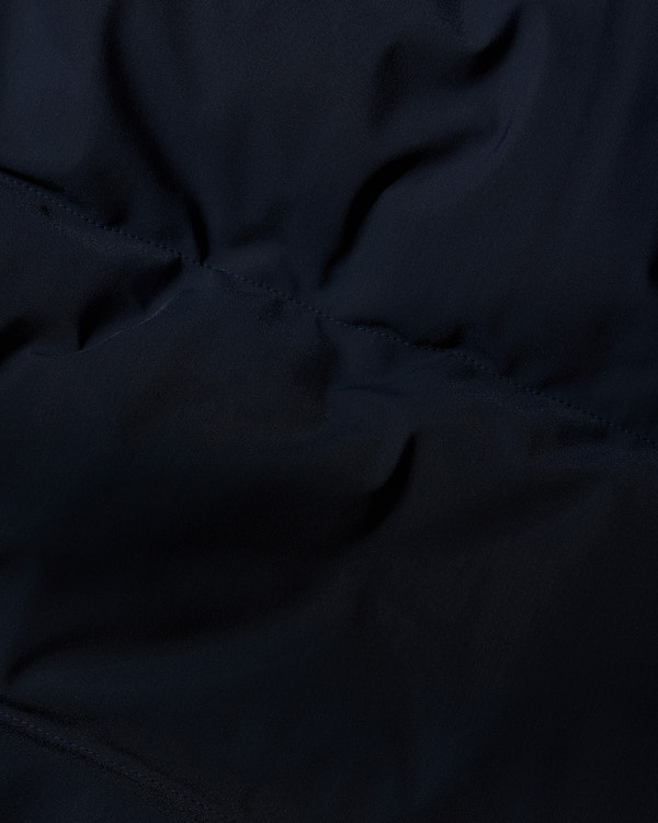 MANTEAU EN DUVET SOHO 3Q-BLEU MARINE