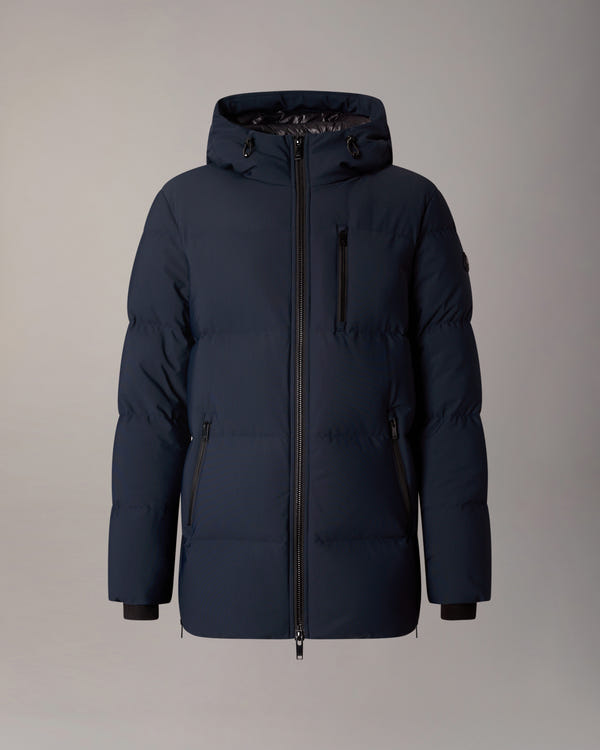 MANTEAU EN DUVET SOHO 3Q-BLEU MARINE