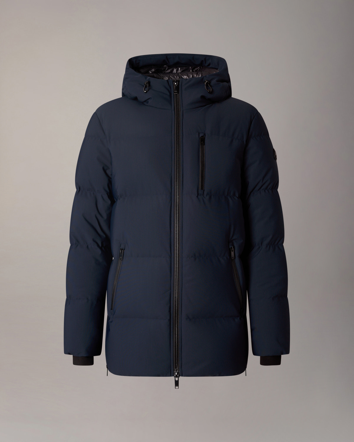 MANTEAU EN DUVET SOHO 3Q-BLEU MARINE
