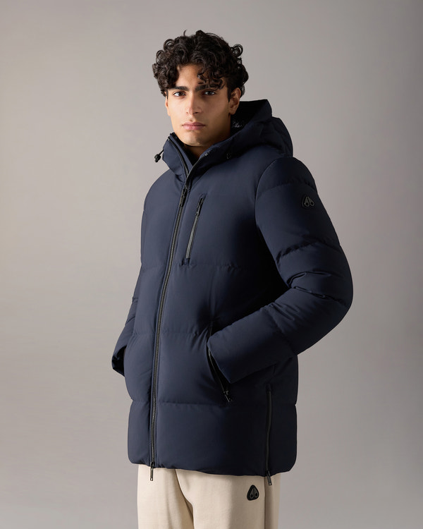 MANTEAU EN DUVET SOHO 3Q-BLEU MARINE