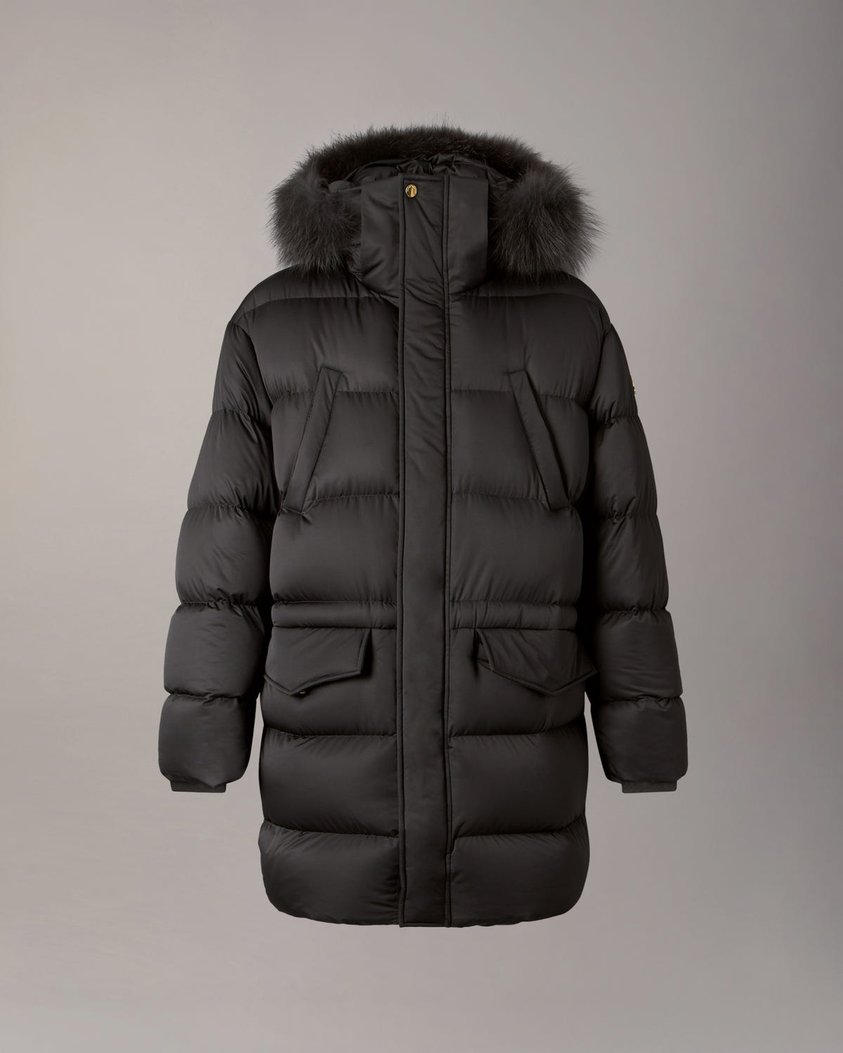 NORTHBOUND FOX FUR & DOWN 3Q-BLACK
