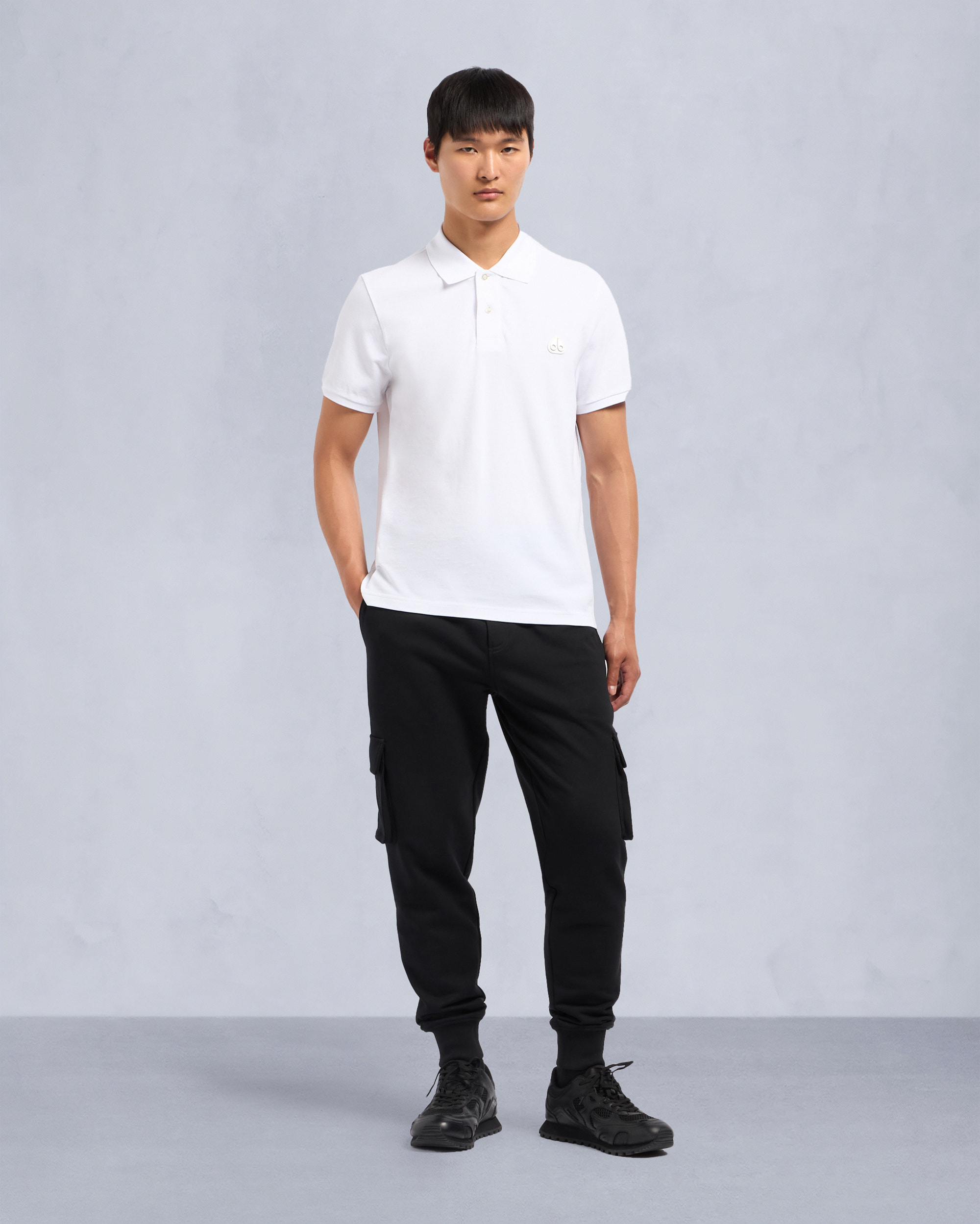 EVERETT POLO-WHITE