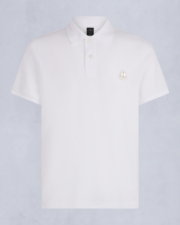 EVERETT POLO-WHITE