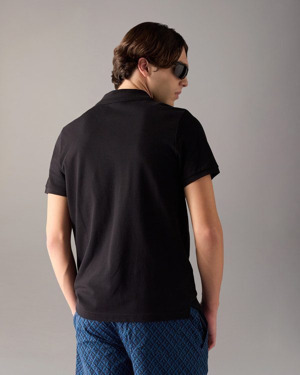 EVERETT POLO-BLACK