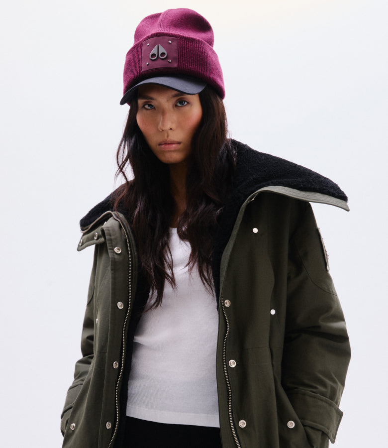 Original Debbie Shearling Trim Bomber Jacket | Women | Moose Knuckles