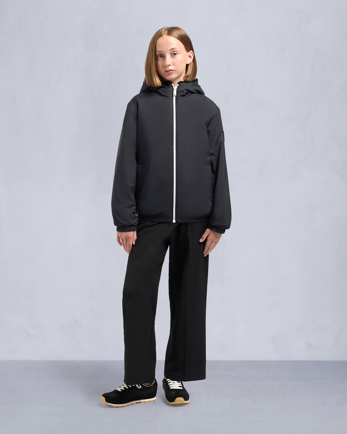 Moose Knuckles - M13US624 - Simcoe Reversible Bunny - KIDS - Black / Shiny Black - Detail3