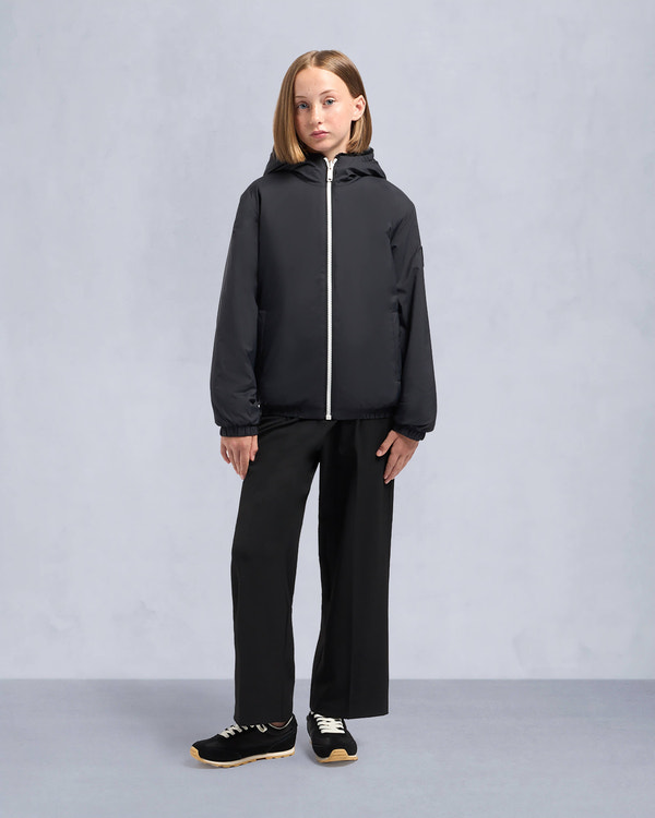 Moose Knuckles - M13US624 - Simcoe Reversible Bunny - KIDS - Black / Shiny Black - Detail3