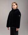 Moose Knuckles - M13US624G - Kids Gold Series Simcoe Bunny Reversible Jacket - KIDS - Black - Front