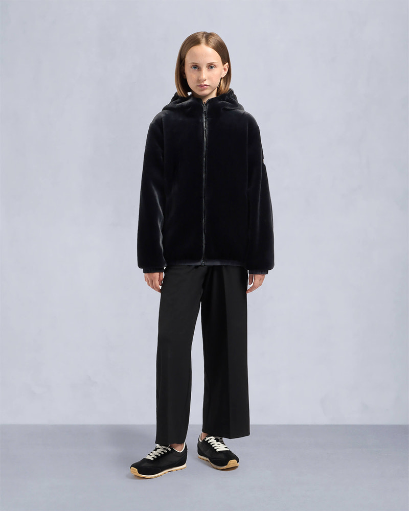 Moose Knuckles - M13US624G - Kids Unisex Gold Series Simcoe Reversible Bunny - KIDS - Black - Front Category