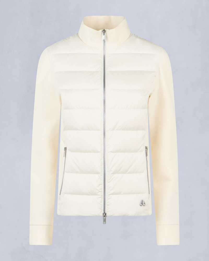 Moose Knuckles - M14LJ184 - Naomi Hybrid Jacket - WOMENS - Plaster - GM