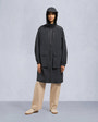Moose Knuckles - M14LP204 - Nadia Long Rain Jacket - WOMENS - Black - Front Category