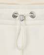 Moose Knuckles Womens MixMedia Drawstring Shorts Plaster M14LR798 Detail1