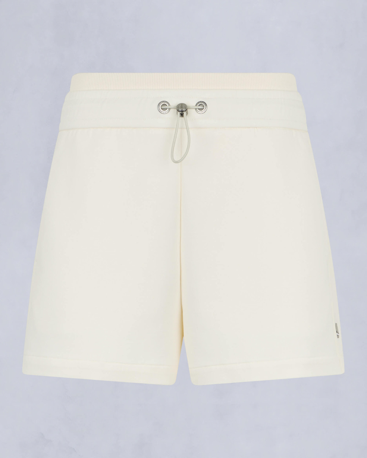 Moose Knuckles Womens MixMedia Drawstring Shorts Plaster M14LR798 - GM