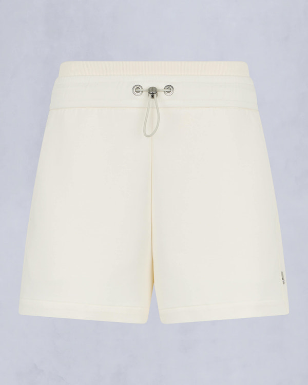 Moose Knuckles Womens MixMedia Drawstring Shorts Plaster M14LR798 - GM