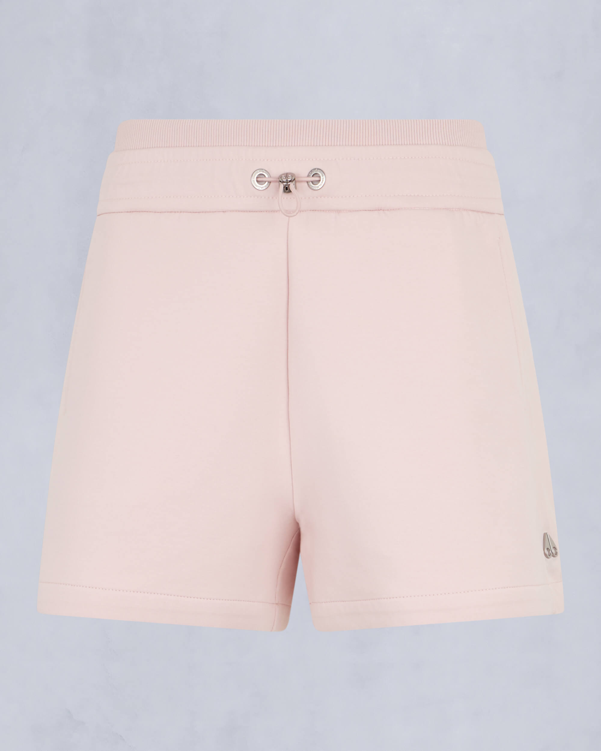 Moose Knuckles Womens MixMedia Drawstring Shorts PETAL M14LR798 - GM
