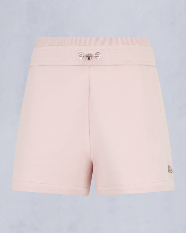 Moose Knuckles Womens MixMedia Drawstring Shorts PETAL M14LR798 - GM