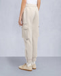 Moose Knuckles Womens MixMedia Joggers MIST M14LR800 Back