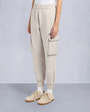 Moose Knuckles Womens MixMedia Joggers MIST M14LR800 Front