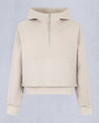 Moose Knuckles Womens MixMedia Pullover Hoodie MIST M14LS635 - GM
