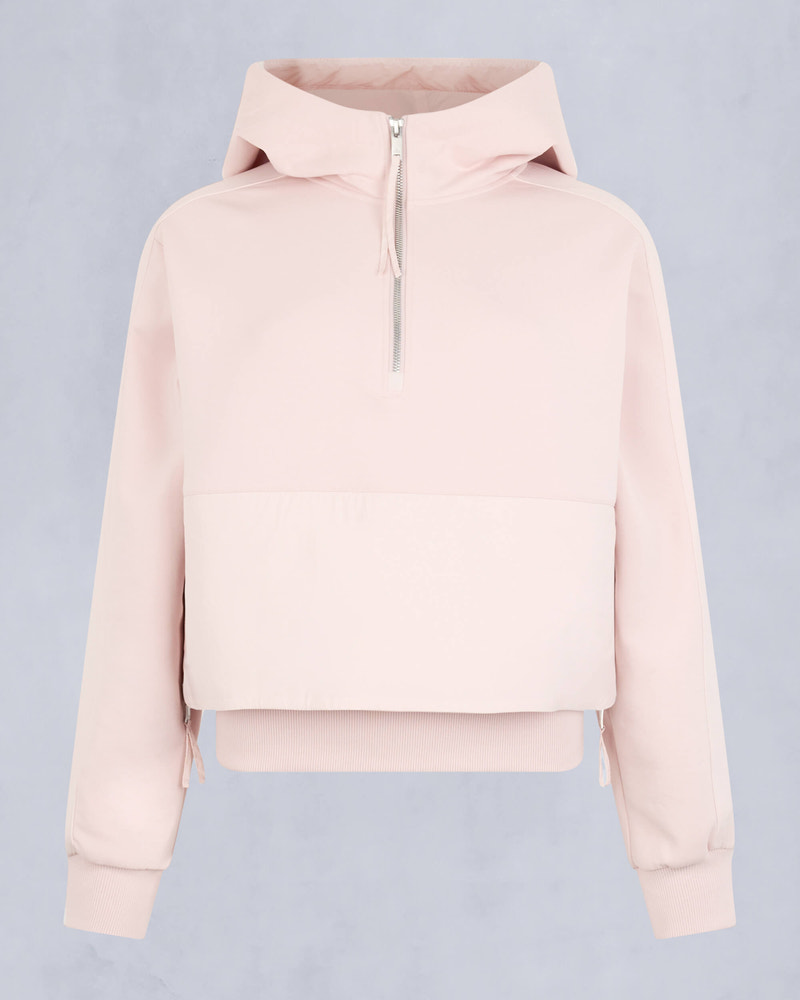 Moose Knuckles Womens MixMedia Pullover Hoodie PETAL M14LS635 - GM