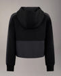 Moose Knuckles - M14LS635 - Mixed Media Hoodie - WOMENS - Black - Detail2